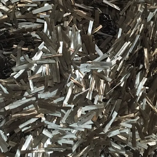 Fibra di basalto tritata